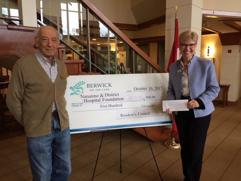 Berwick on the Lake residents donate for the second time in 2017