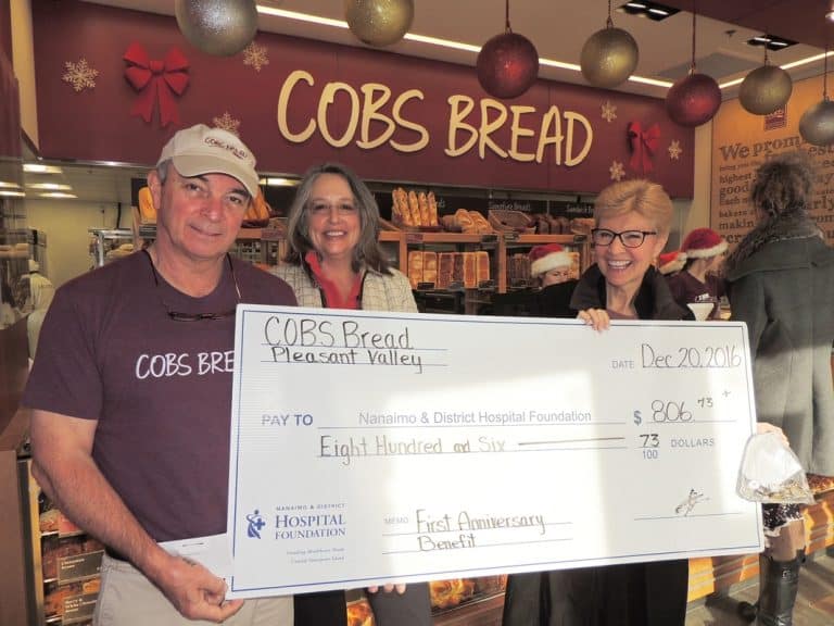 Cobs Bread Supporting Healthcare