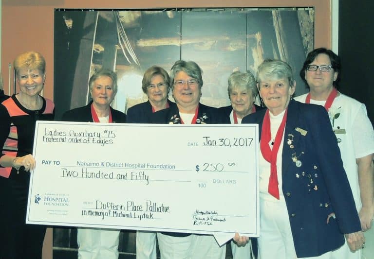 Eagles Ladies Help Fund Palliative Care at NRGH