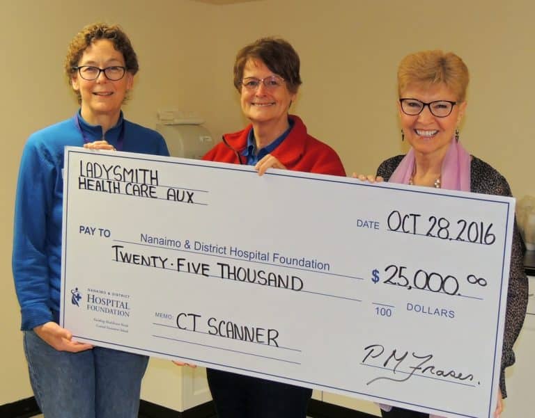 Ladysmith Health Care Auxiliary Shows Community Support