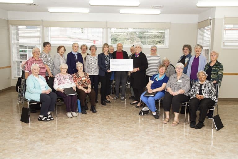 Parksville Seniors’ Drop-In Centre Choir donates $500