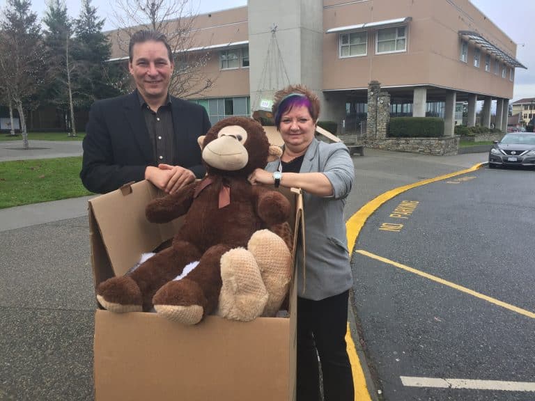 John & Marlene Donate Distraction Toys to NRGH