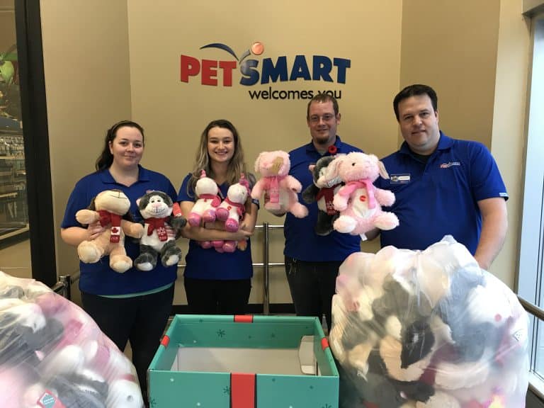 PetSmart Supports Teddy Bear Drive!