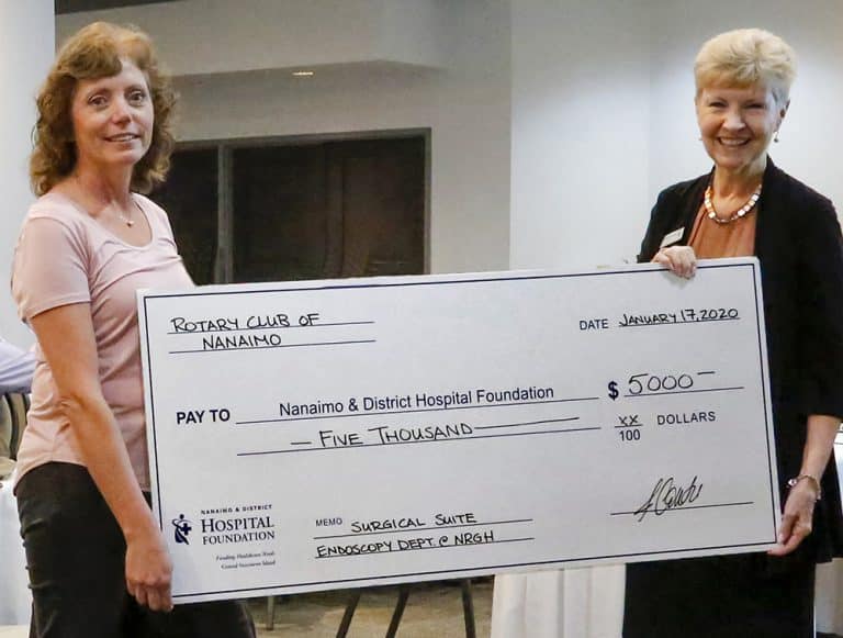 Rotary Club of Nanaimo Supports New Surgical Suite