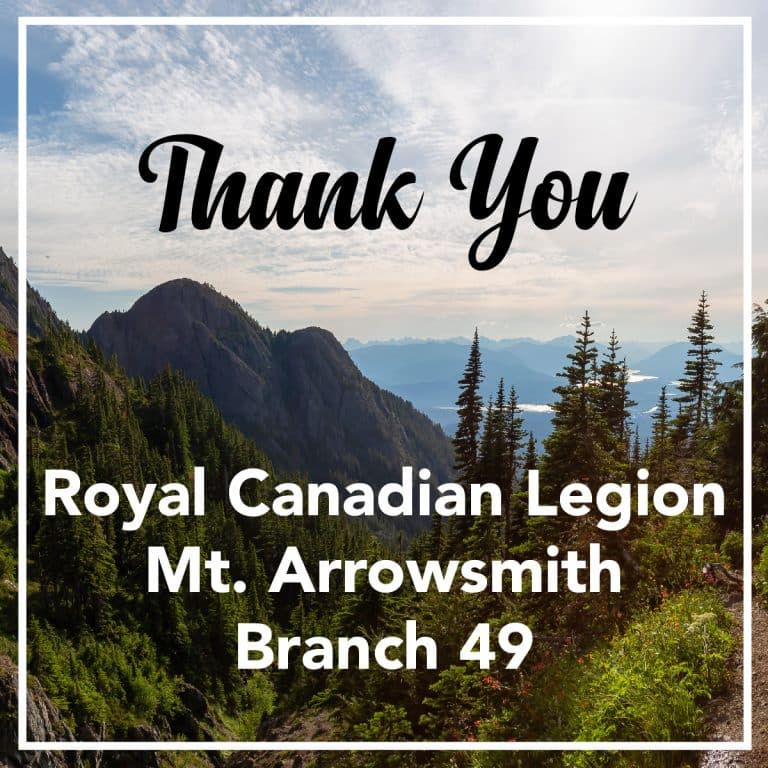 Royal Canadian Legion – Mt. Arrowsmith Branch 49