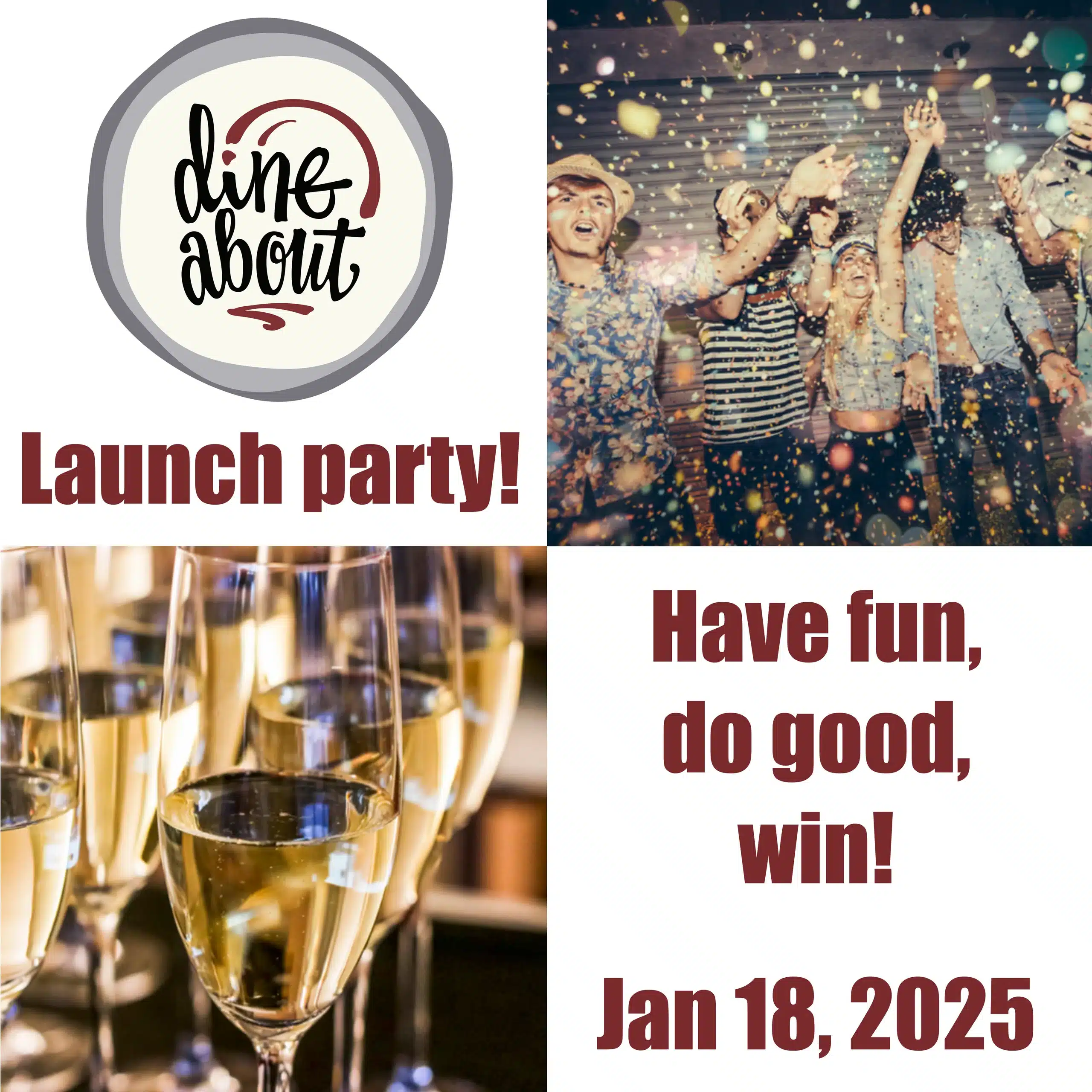 Dine About 2025 Launch and Fundraiser