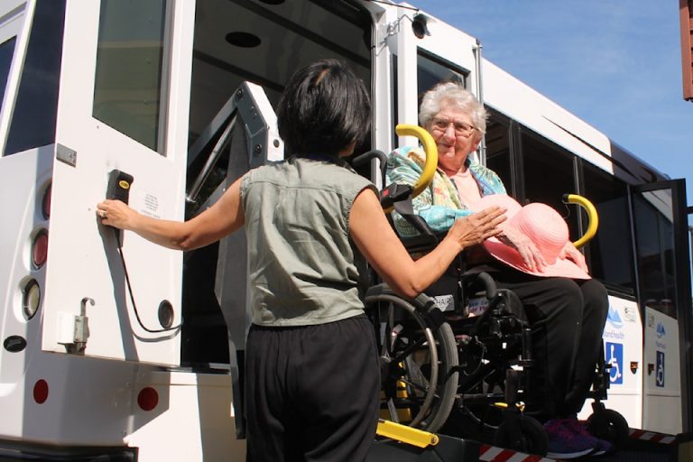 New Bus for Long Term Care Residents