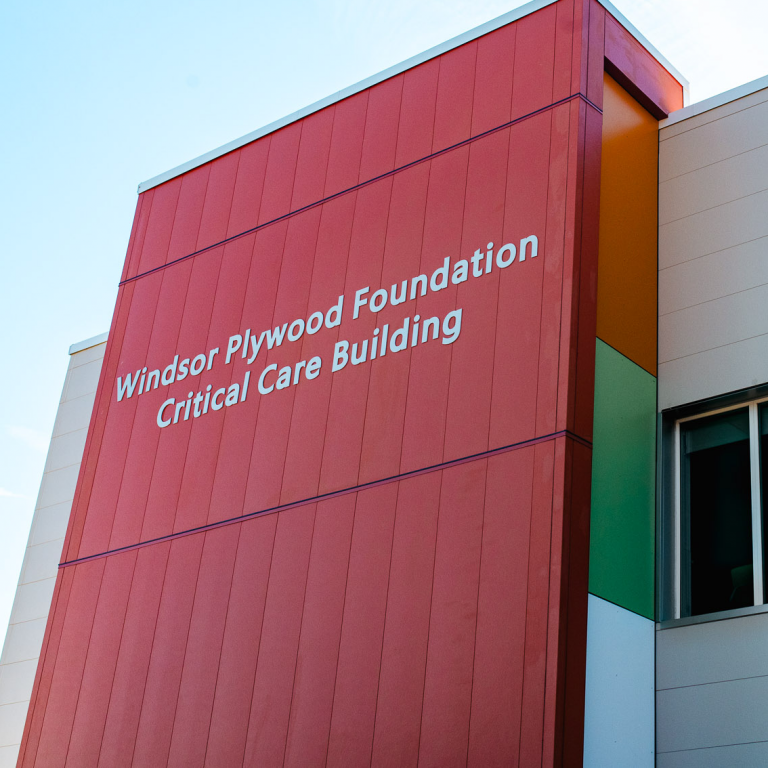 Windsor Plywood Critical Care Building Opens at Nanaimo Regional General Hospital