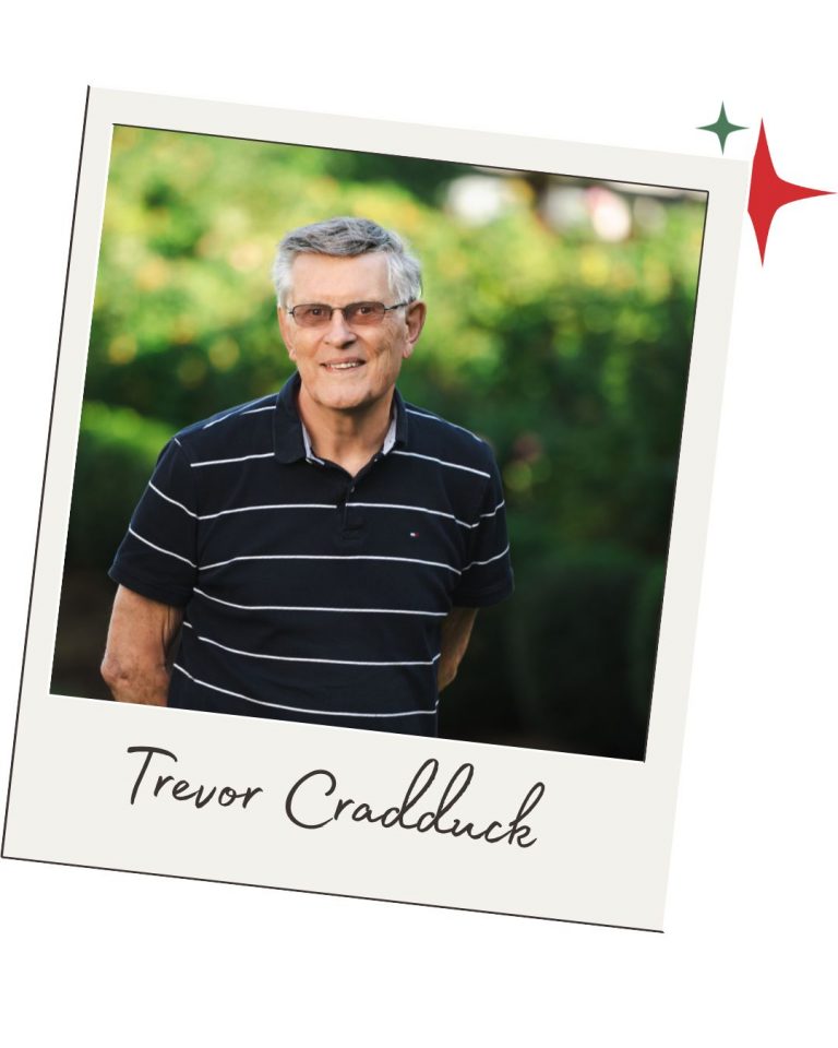 Polaroid of Trevor Cradduck