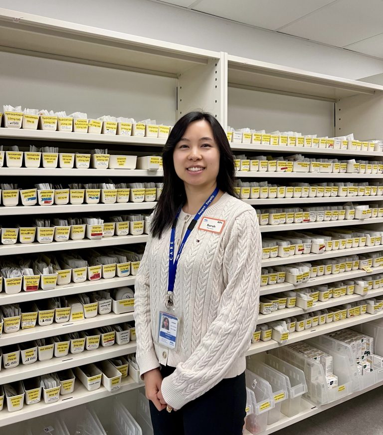 Healthcare Spotlight:  Sarah Au-Yeung, Clinical Pharmacist