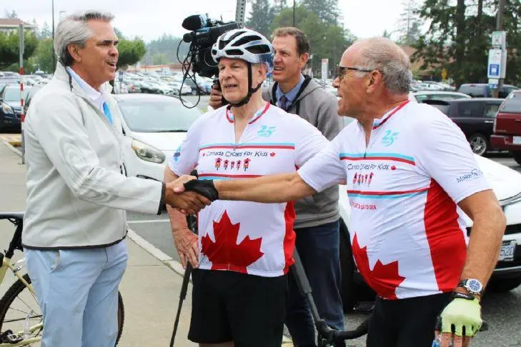 $53K from touring cyclists strengthens perinatal care at Nanaimo hospital